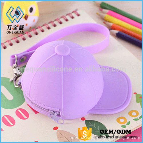 High quality key bag small silicone key pouch